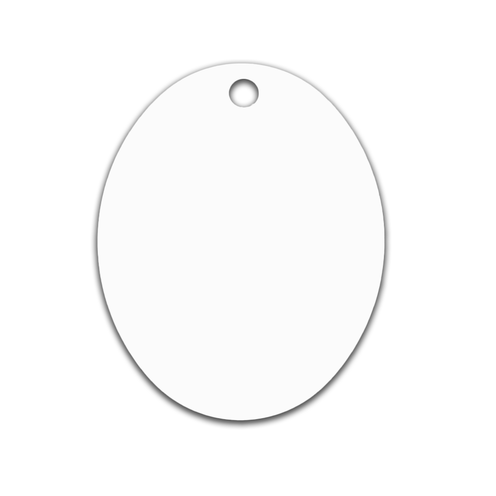 Oval Ornament - 2.375" x 3"