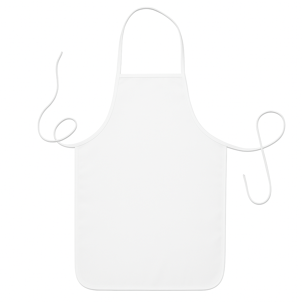 Round Corner Adult Apron - 19 " x 29"