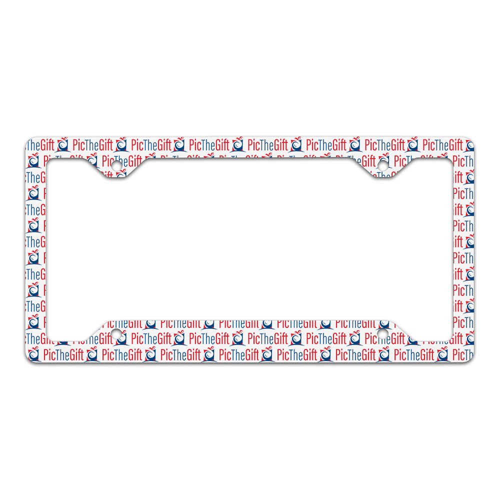 Metal License Plate Frame - 6.5" x 12.25"