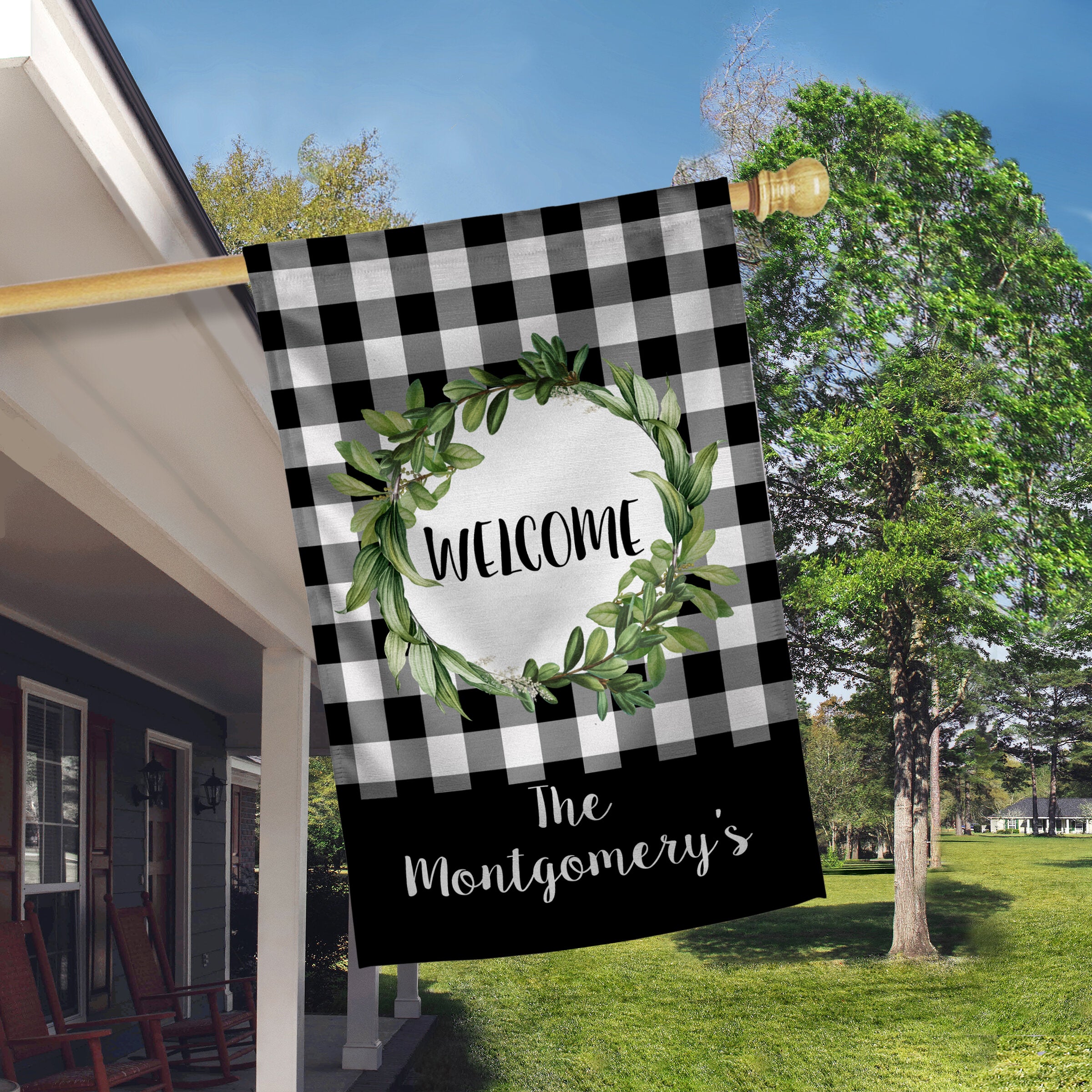 House Flag - 18" x 27" - Double Sided