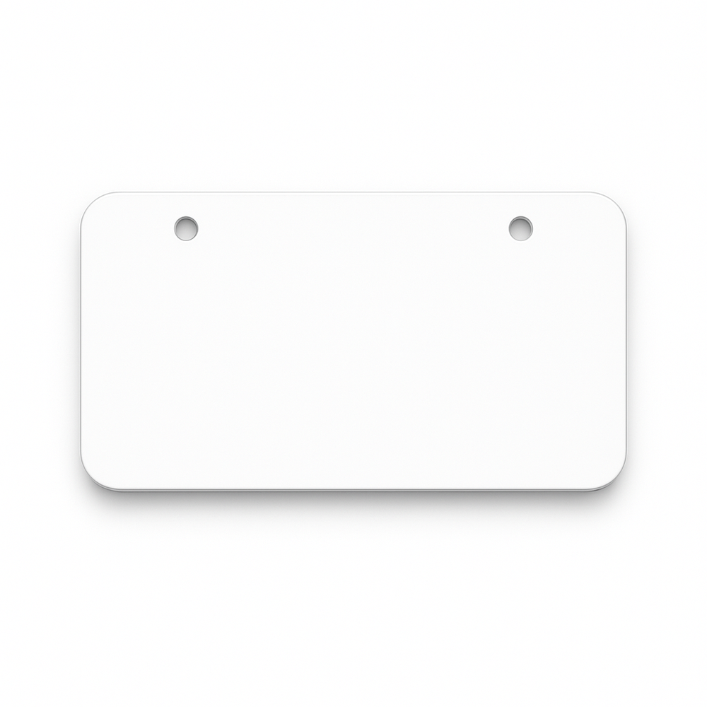 Bicycle License Plate - 3" x 6"