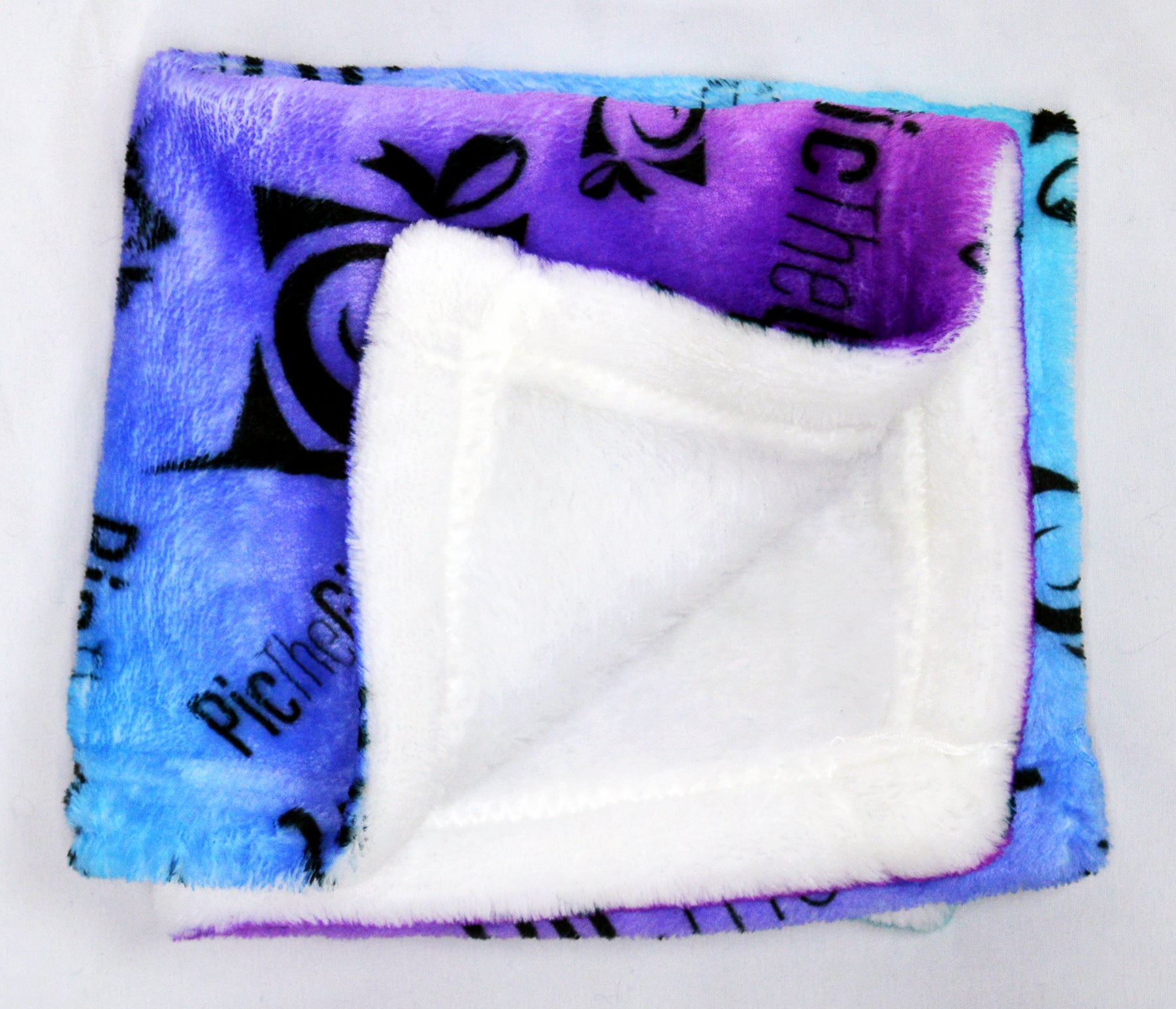 Minky Baby Lovey Blanket - 11" x 12"