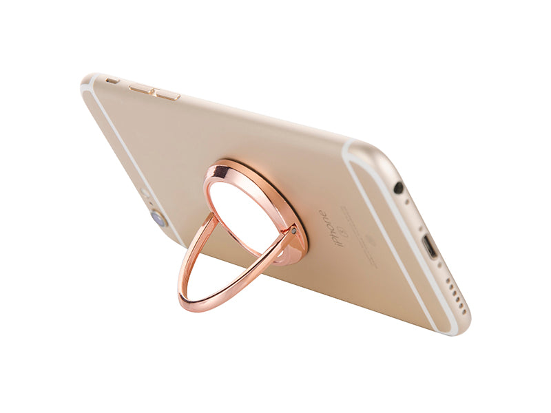 Mobile Phone Finger Ring Stand - Rose Gold
