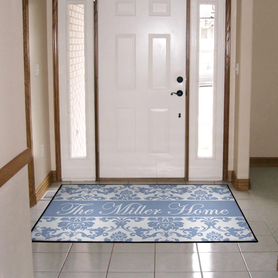 Floor Mat with Black Edges - 20oz Loop - 36" x 60"