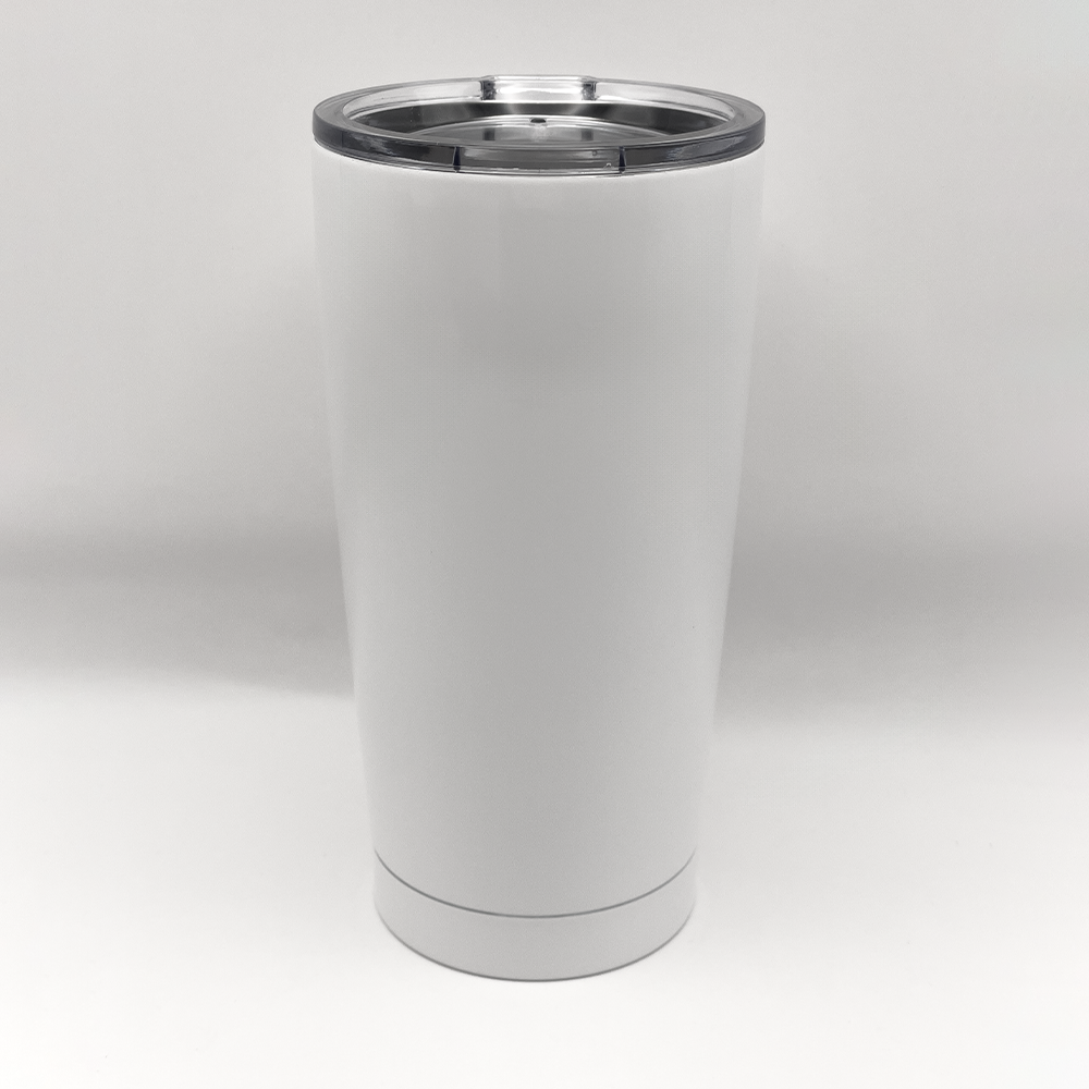 Double Walled Tumbler - White - 20oz