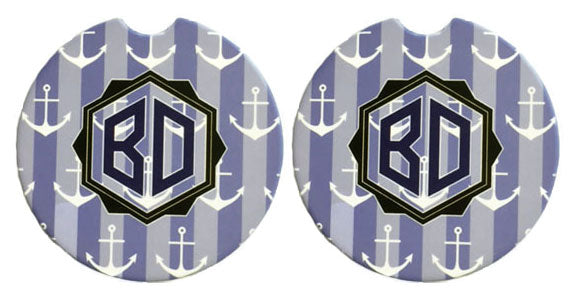 Sandstone Car Coasters - Set of 2