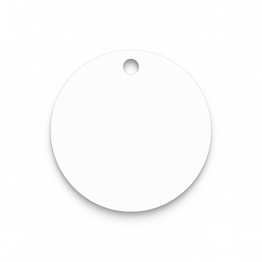 Key Chain Circle - Double Sided - 2.5"