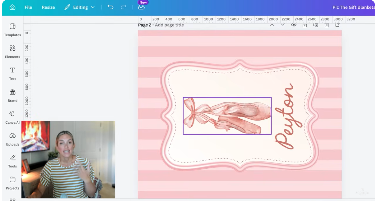 Learn Canva Blanket Design Secrets From EcommEmily