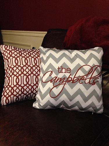 Throw Pillow Case - 20" x 20"