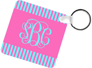 Key Chain Square - Double Sided - 2.25" x 2.25"