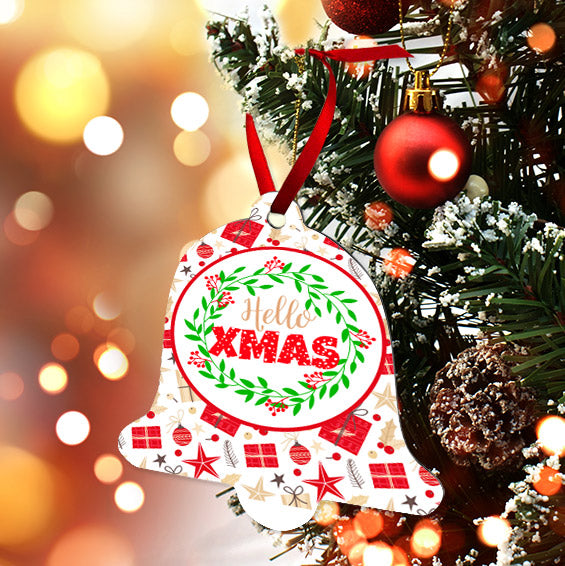 Bell Ornament - 3.3" x 3.3"