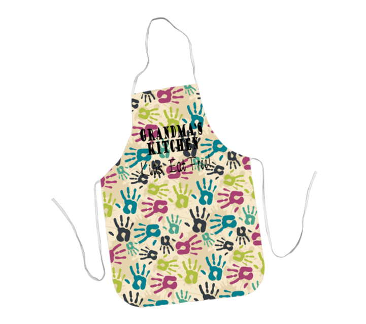 Round Corner Adult Apron - 19 " x 29"