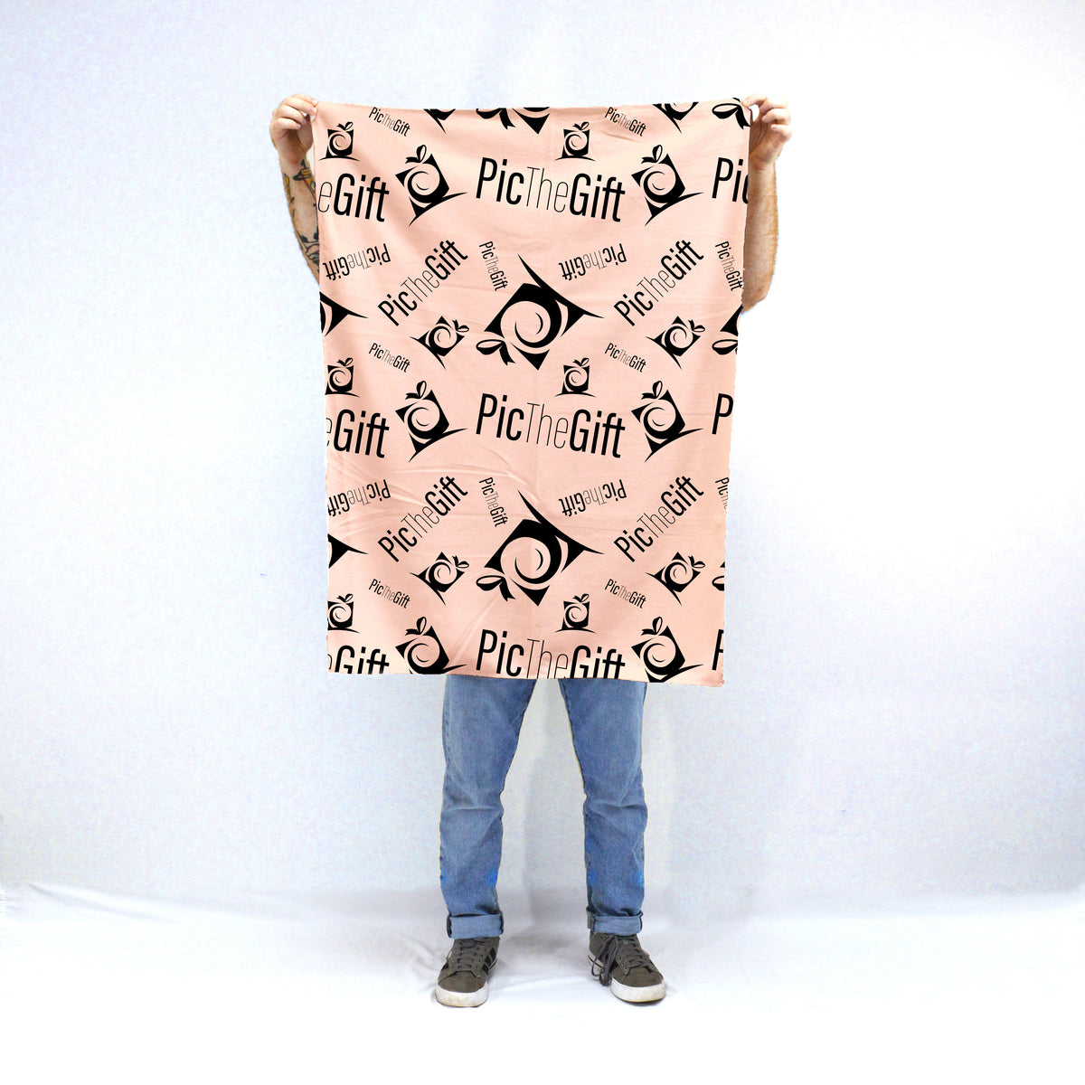 White Sherpa Blanket - 30" x 40"