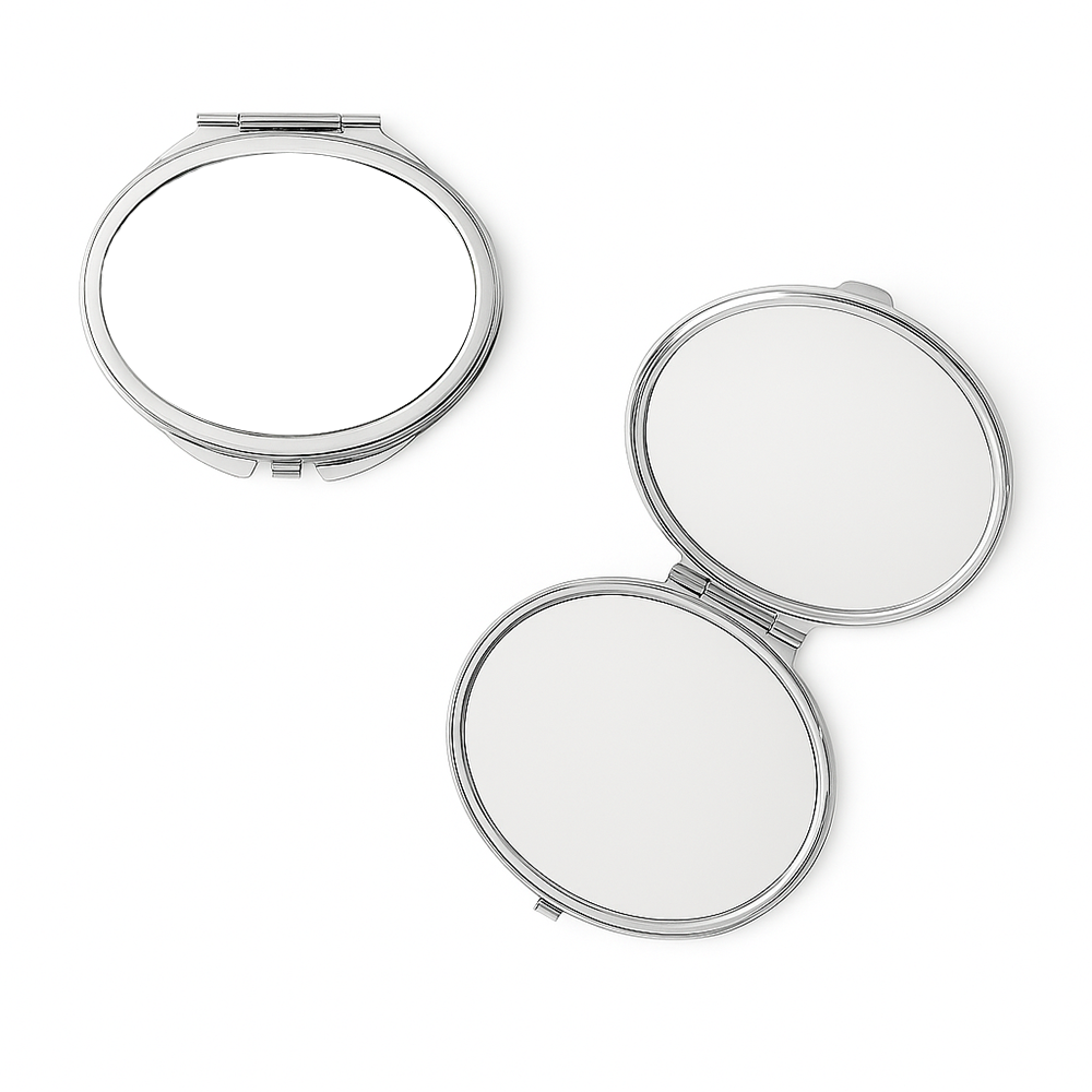 Compact Makeup Mirror - Oval