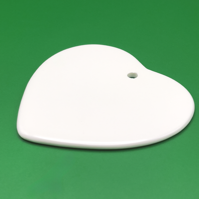 Ceramic Heart Ornament - 3"