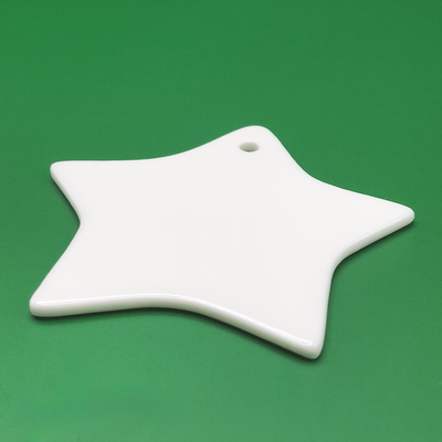 Ceramic Star Ornament - 3"