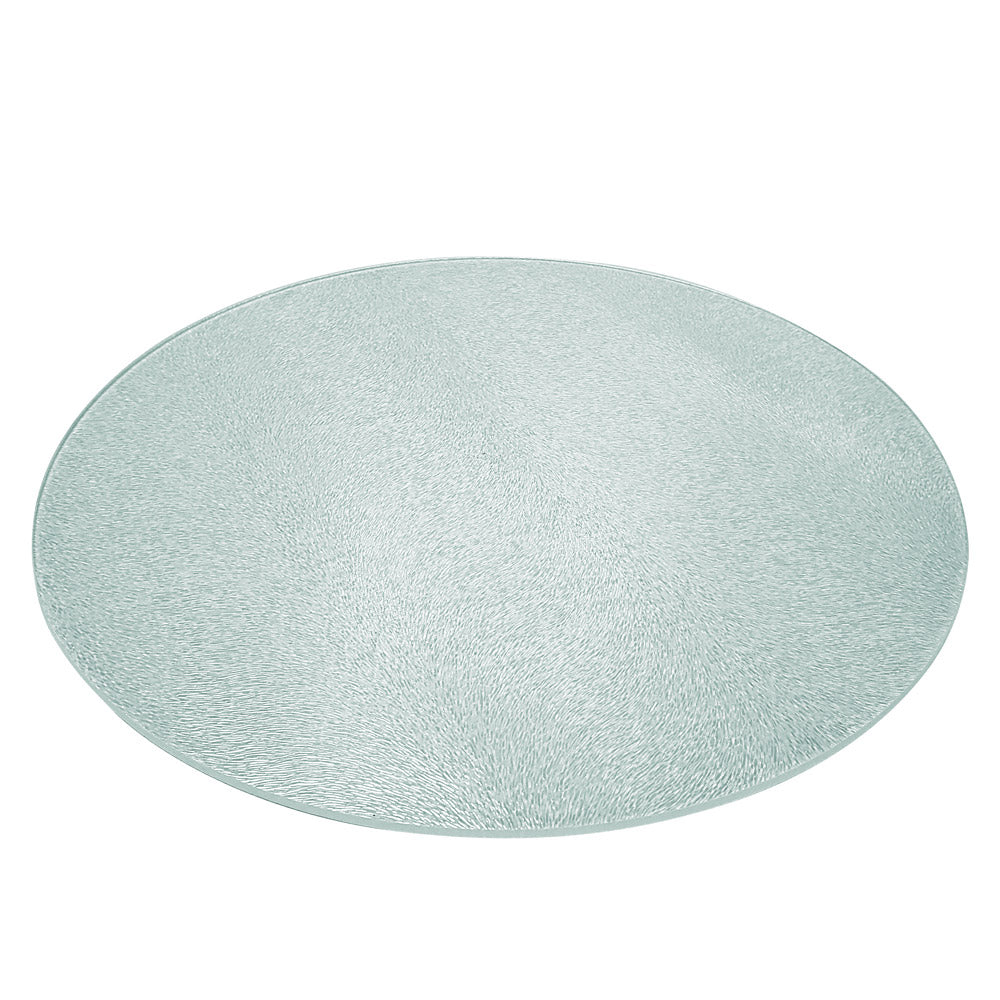 Tempered Glass Round Cutting Board -  11.8”