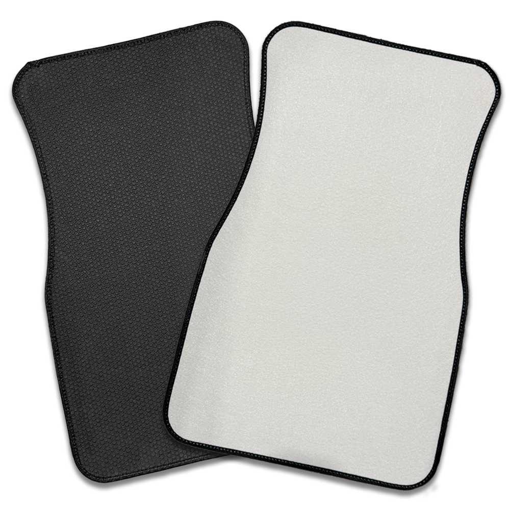 Car Mat - Felt - Front Floor Mat - 17" x 27"