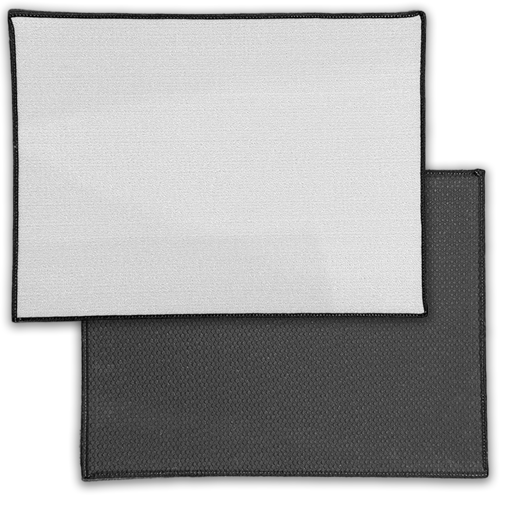 Floor Mat with Black Edges - 20oz Loop - 24" x 36"
