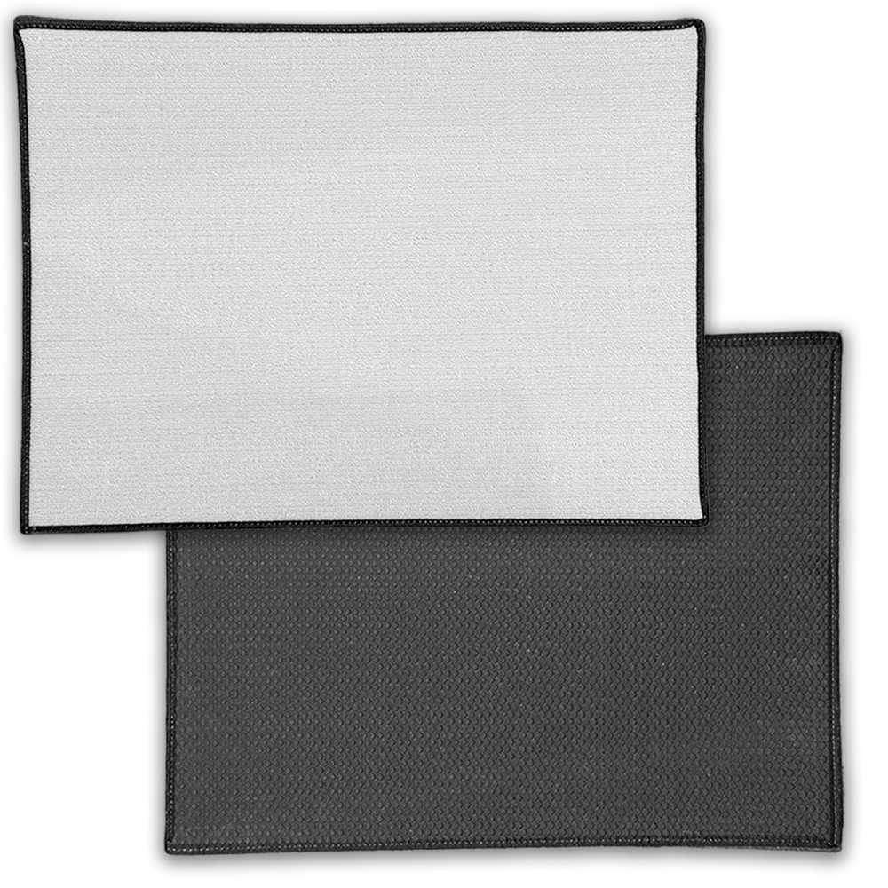 Floor Mat with Black Edges - 20oz Loop - 18" x 27"