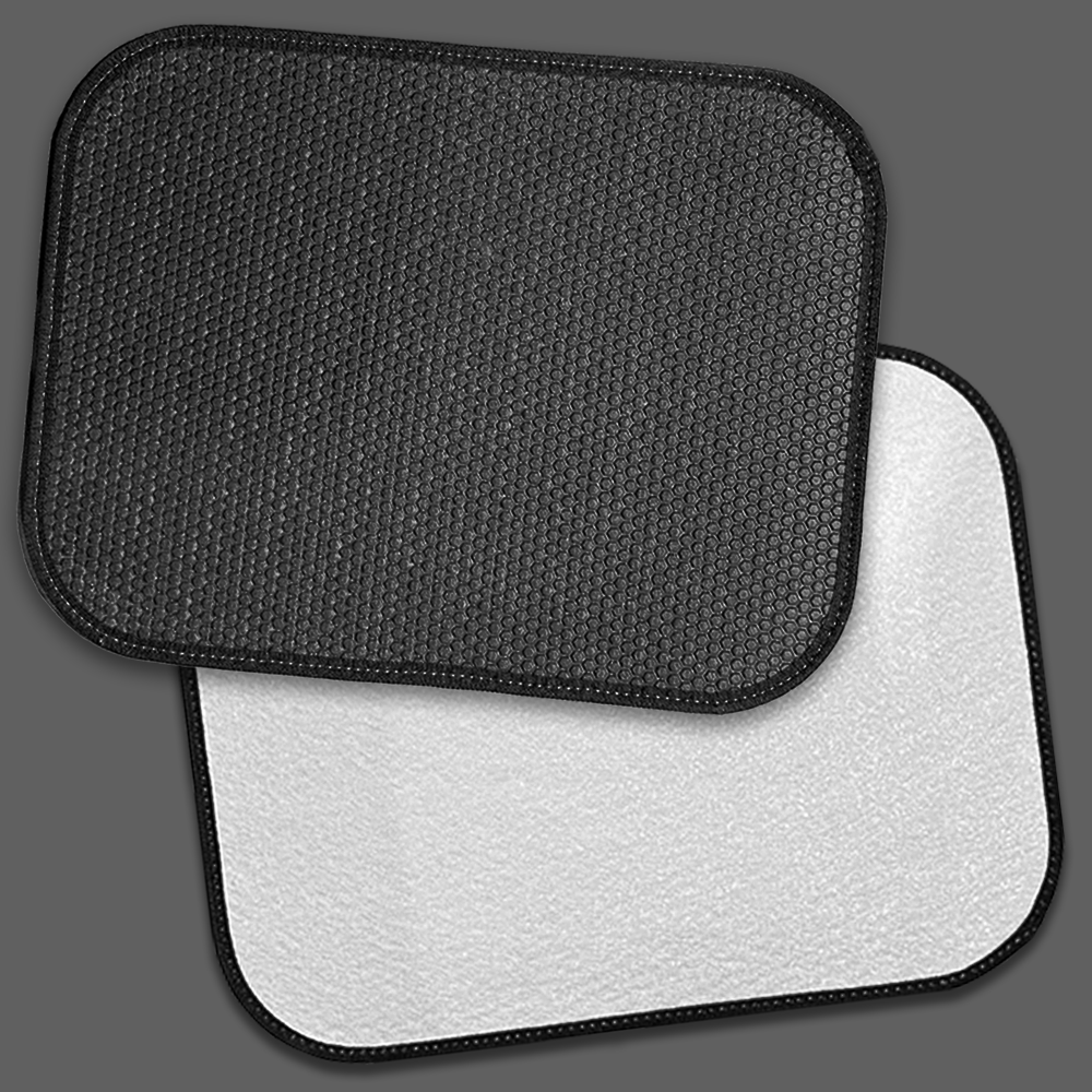 Car Mat - Felt - Rear Floor Mat - 17" x 13"