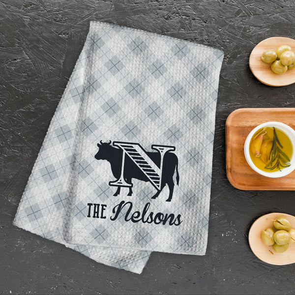 Waffle Weave Kitchen Hand Towel - 16” x 25”
