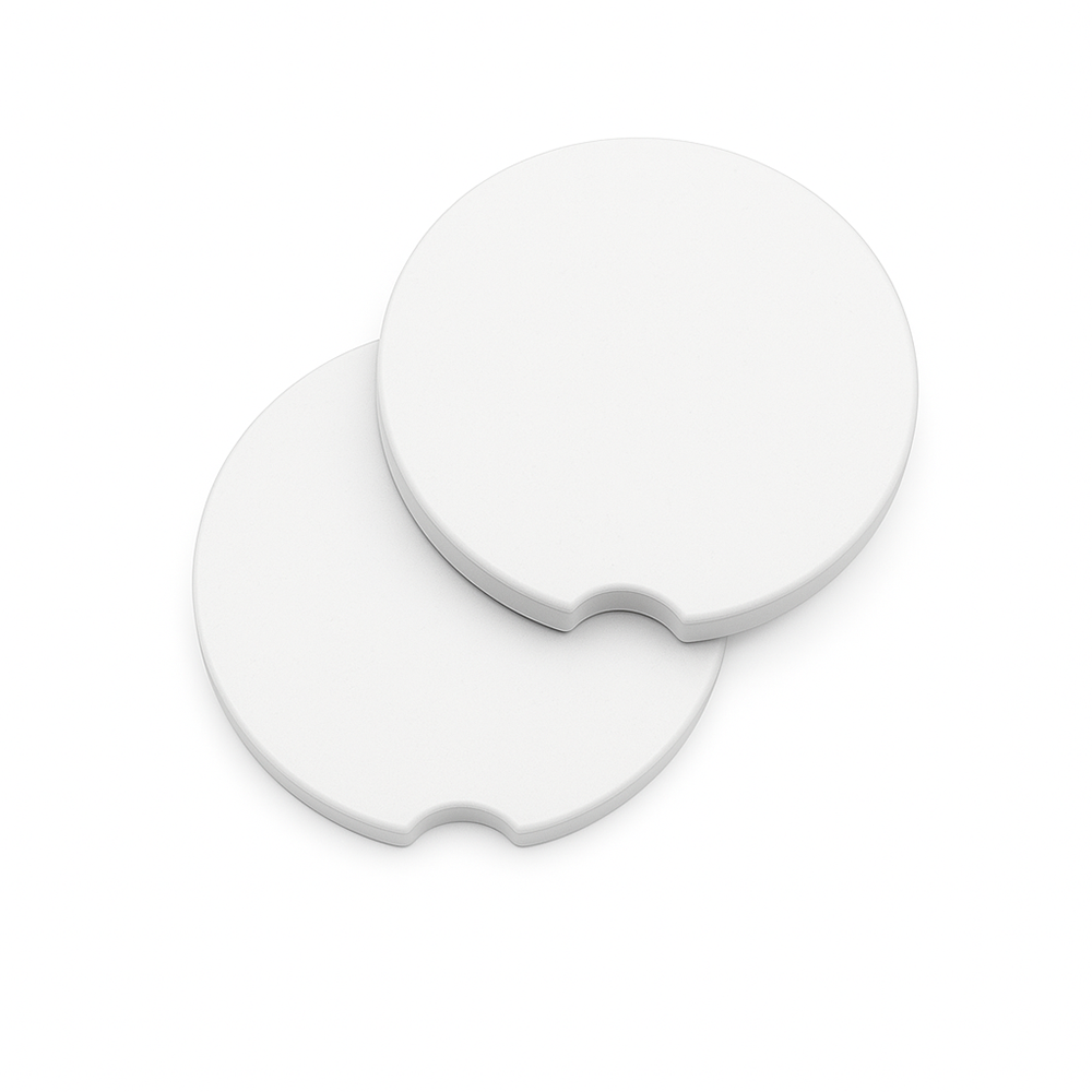 Sandstone Car Coasters - Set of 2