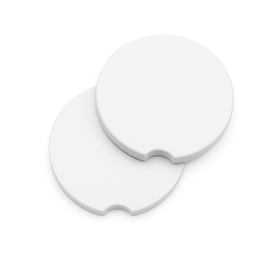 Sandstone Car Coasters - Set of 2