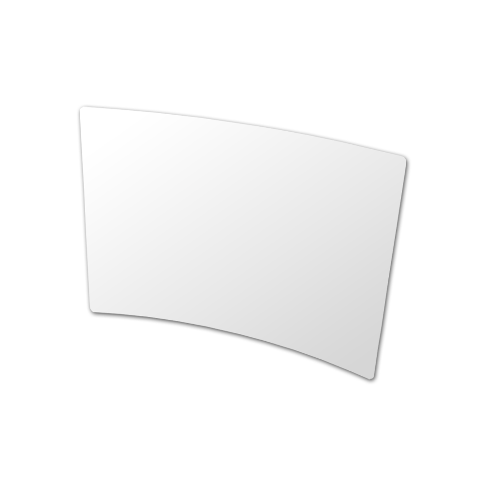 Curved Metal Photo Panel - 5" x 7"