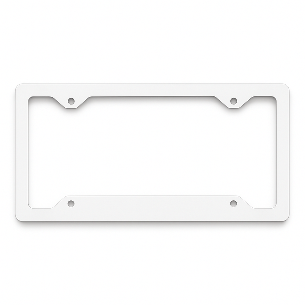 Metal License Plate Frame - 6.5" x 12.25"
