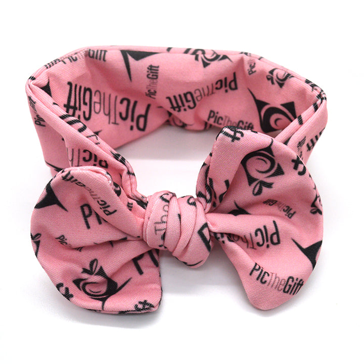 Squared Bow Knotted Baby Headband