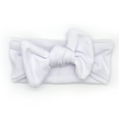 Squared Bow Knotted Baby Headband
