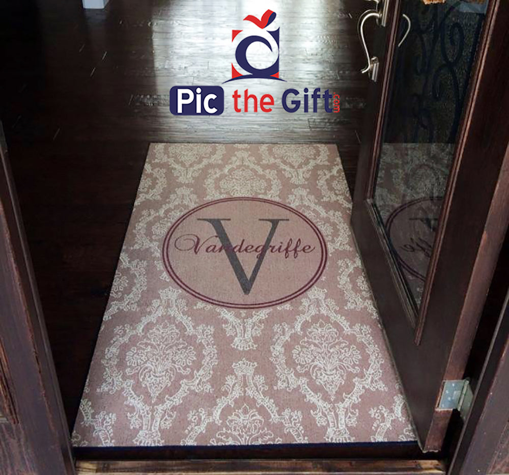 Floor Mat with Black Edges - 20oz Loop - 48" x 72"