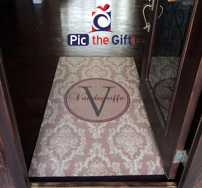 Floor Mat with Black Edges - 20oz Loop - 48" x 72"