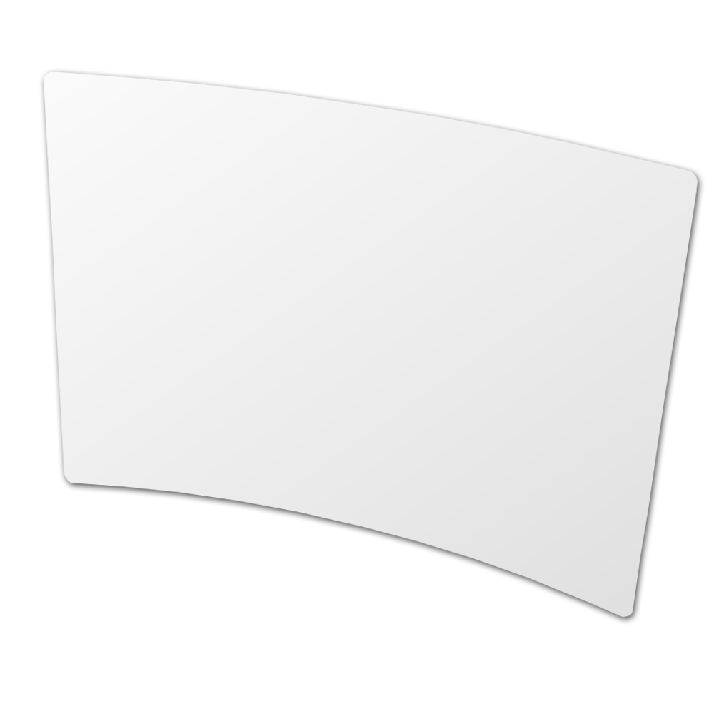 Curved Metal Photo Panel - 11" x 14"