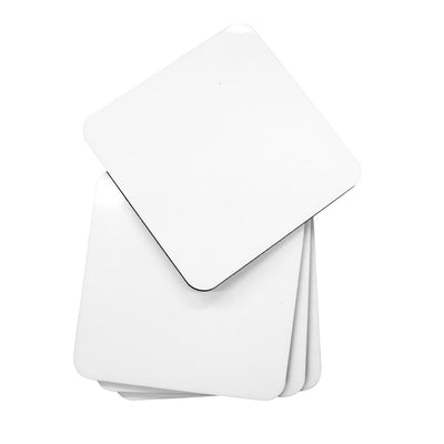 Hardboard Coasters Cork Back - Set of 4