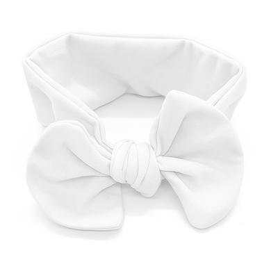 Squared Bow Knotted Baby Headband