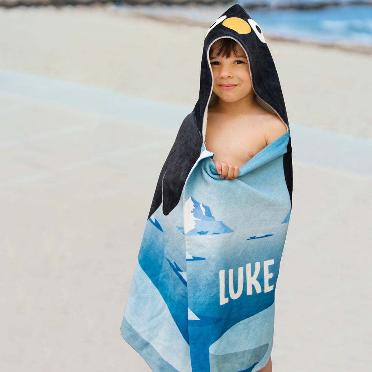 Hooded Kids Towel - 24" x 48"