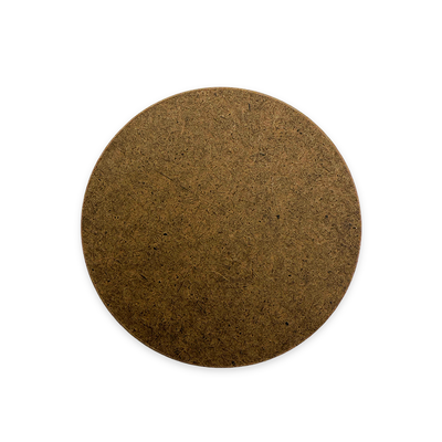 Round Hardboard Announcement Sign - 3.5"
