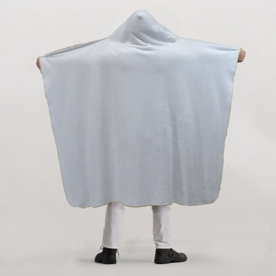 Hooded Tan Sherpa Blanket - 50" x 60"