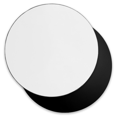 Round Hardboard Announcement Sign - 6"
