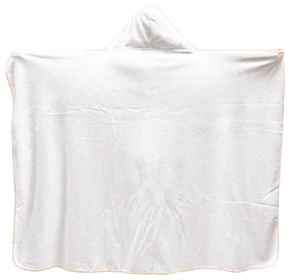 Hooded Tan Sherpa Blanket - 50" x 60"