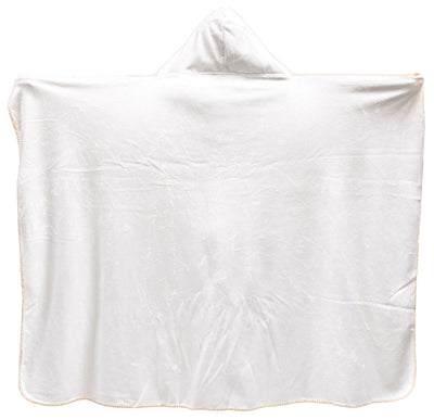 Hooded Tan Sherpa Blanket - 50" x 60"