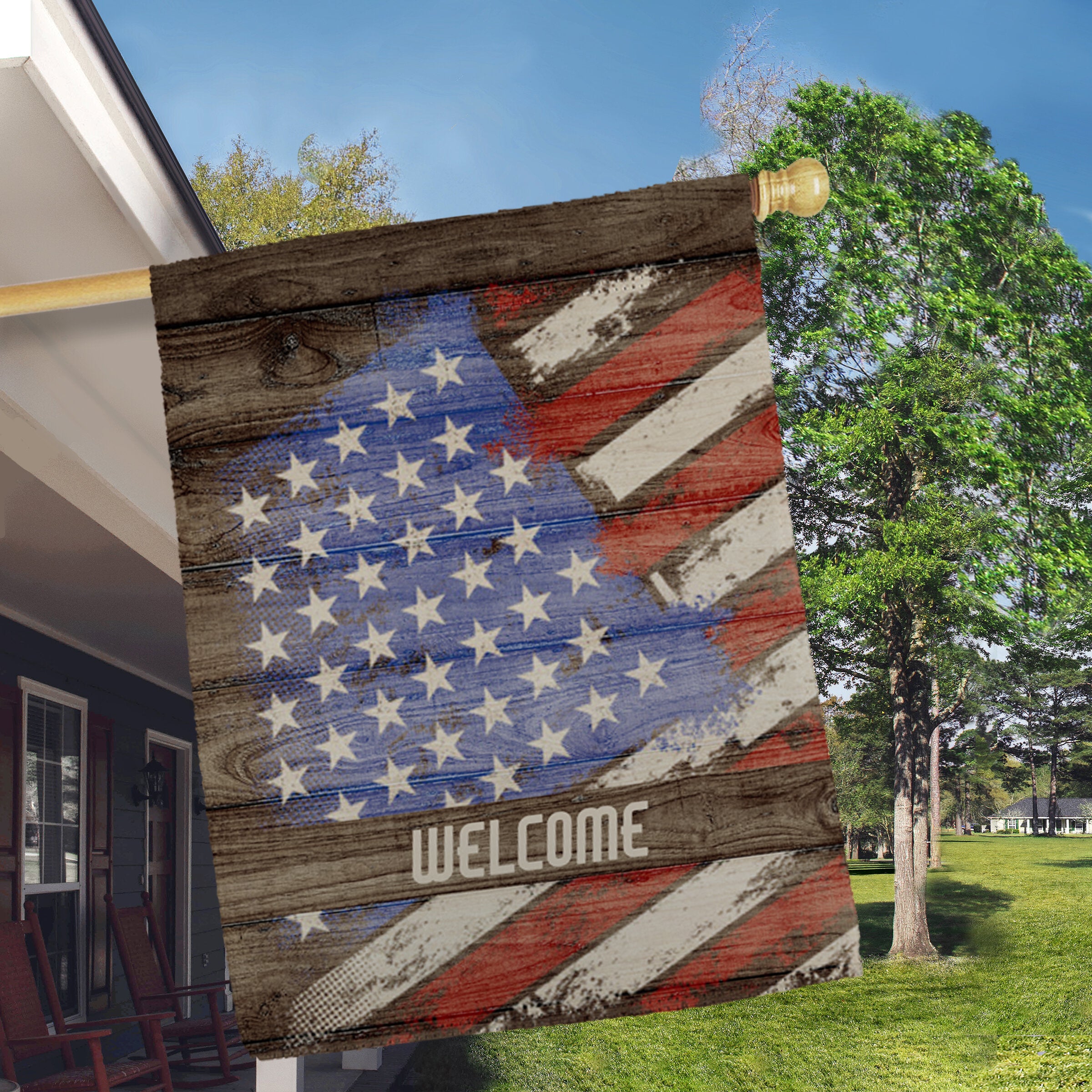 House Flag - 24" x 32" - Single Sided