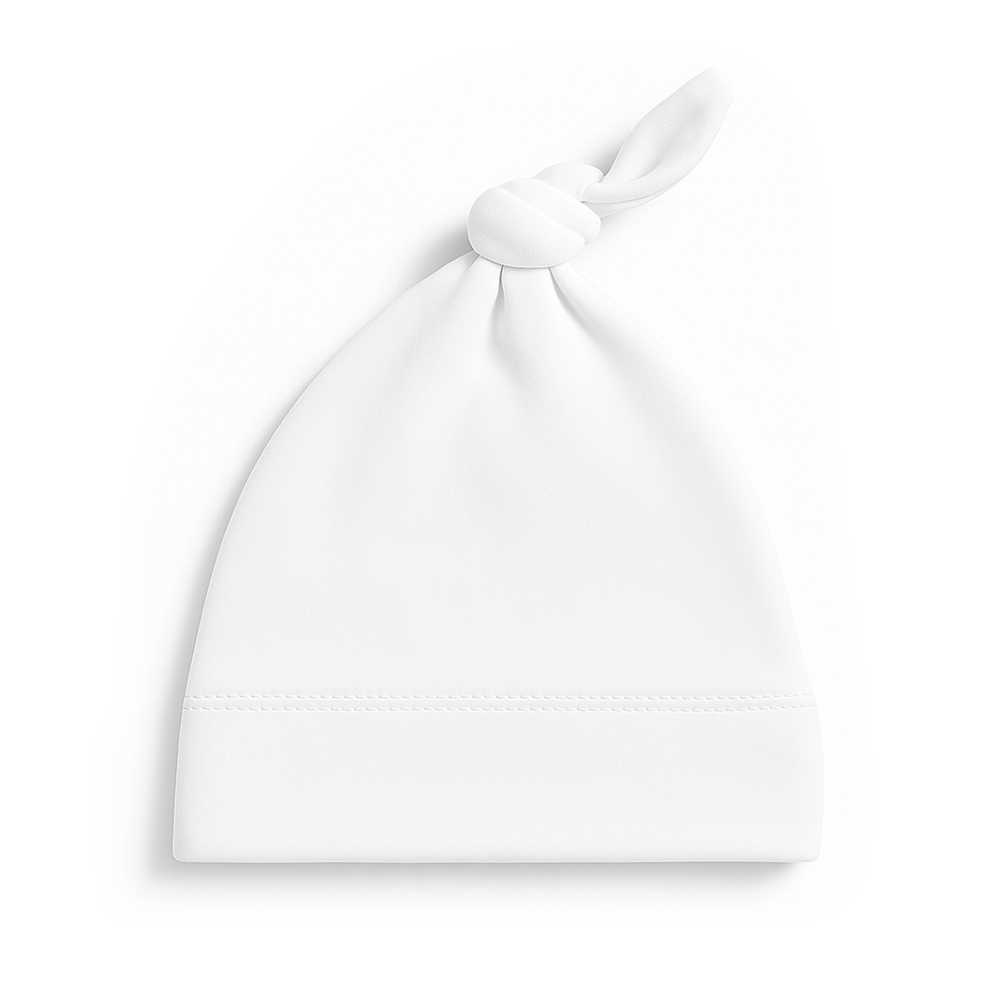 Knotted Baby Beanie Hat - One Size Fits Most