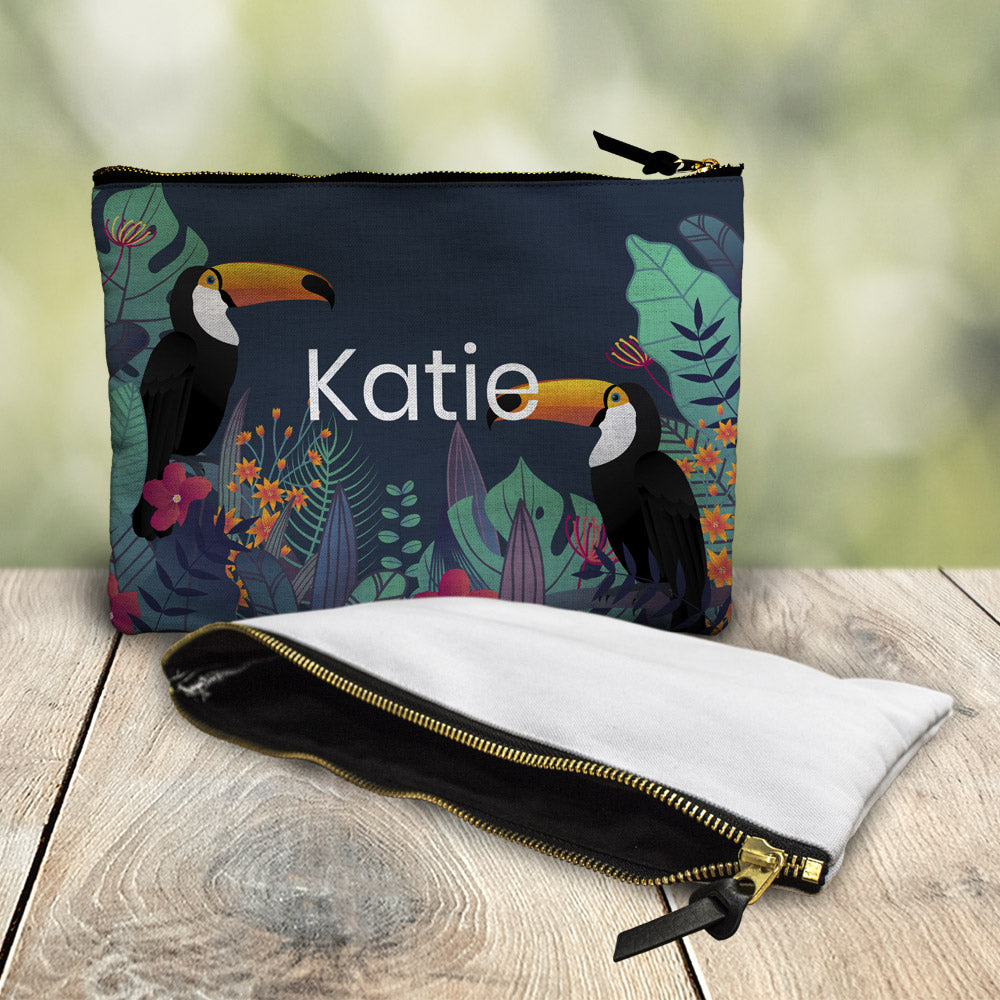 Cosmetic Bag - Canvas - 9" x 13"