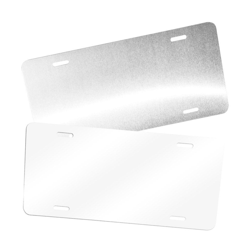 Aluminum License Plate - 6" x 12"