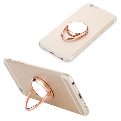 Mobile Phone Finger Ring Stand - Rose Gold