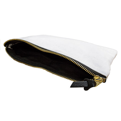 Cosmetic Bag - Canvas - 6" x 10"