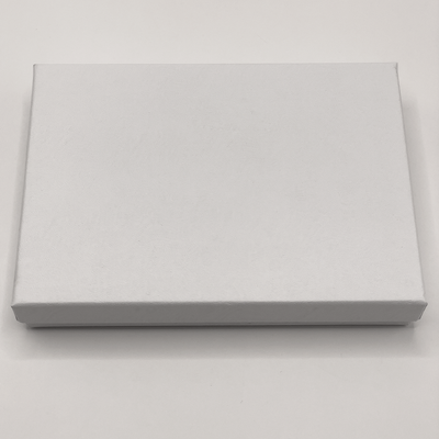 White Box with Cotton Insert - 5 1/4" x 3 3/4"